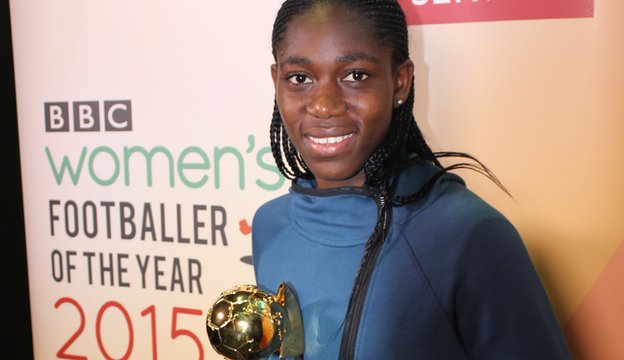 BBC Women’s Footballer of the Year award: Asisat Oshoala wins