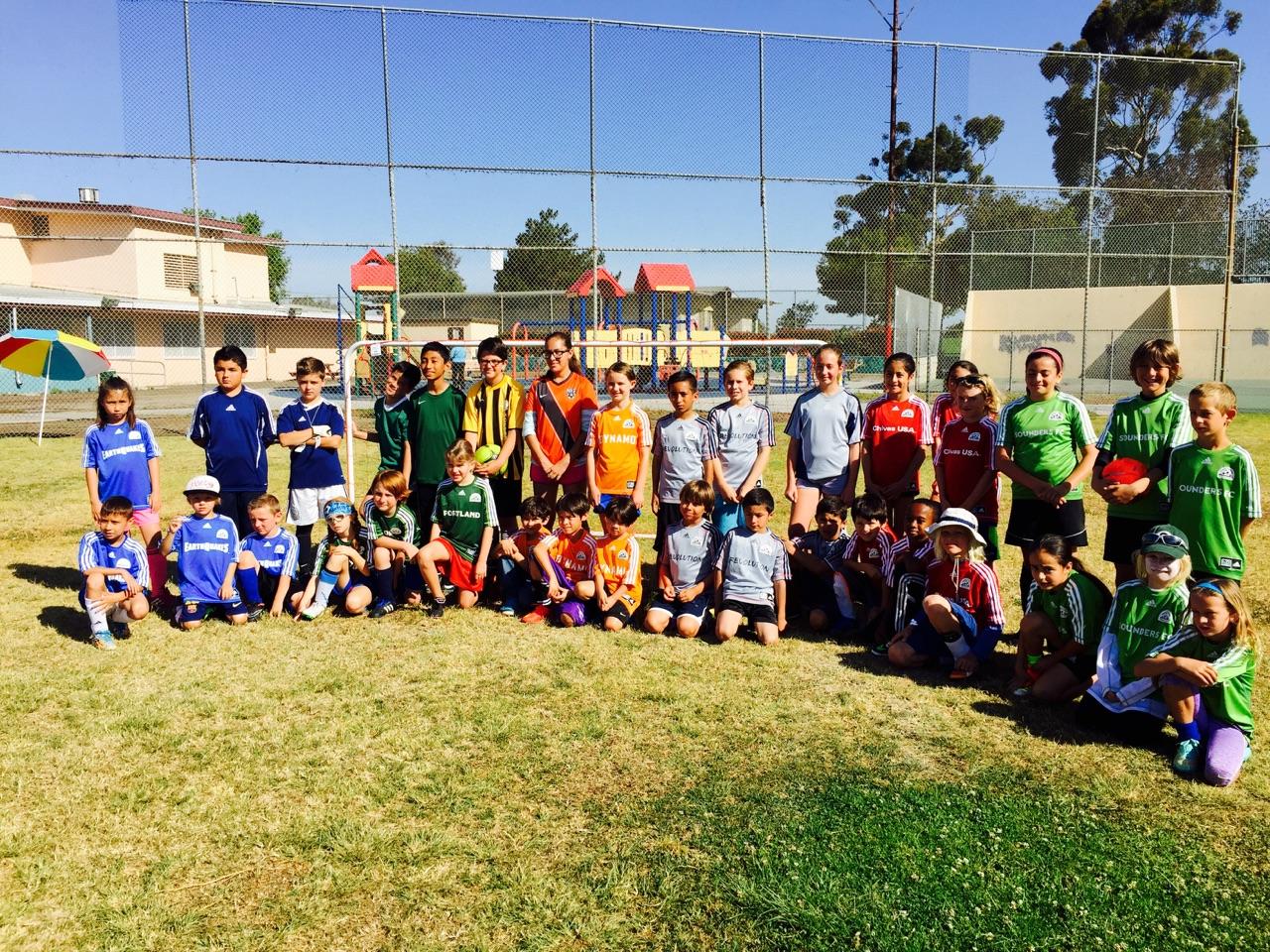 Soccer Kids America Scores Donation from soccerloco