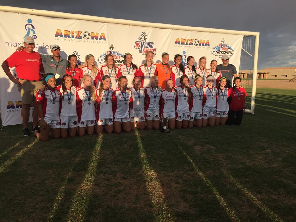 Legacy 2015 State Cup Champions!