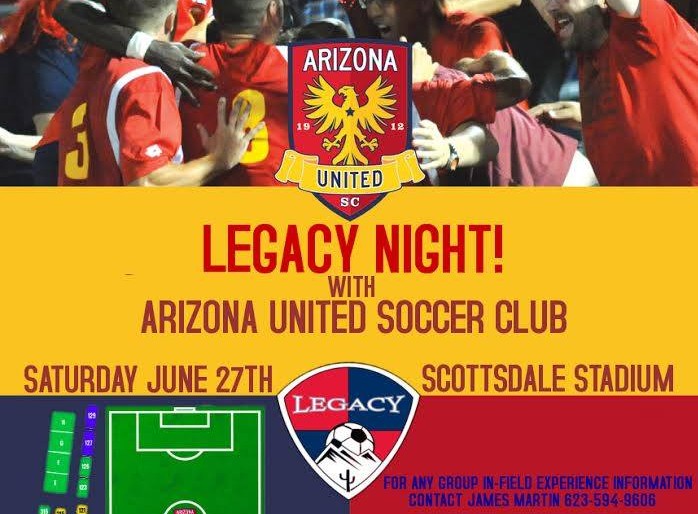 Come join AZ United for Legacy Night!