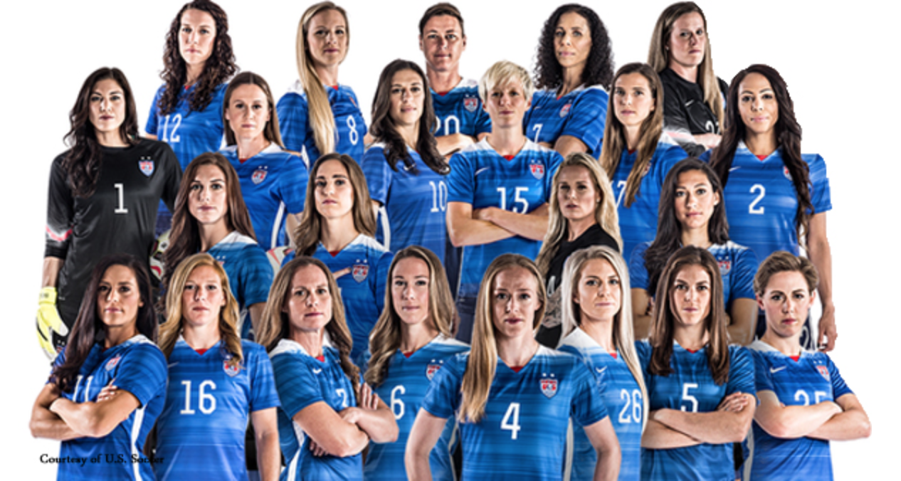 USWNT Prepares for first game at the 2015 Women’s World Cup
