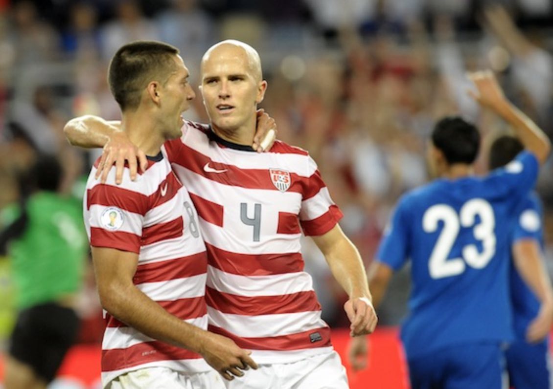 Michael Bradley as the captain of the U.S. in the Gold Cup