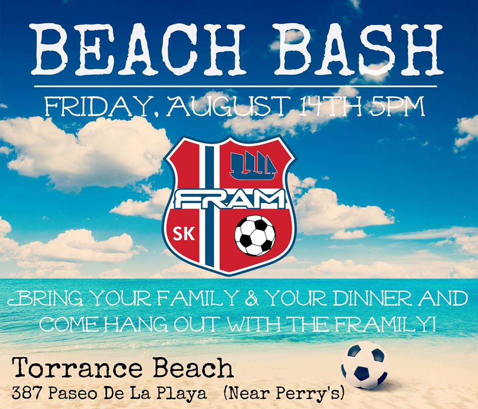 Get to know the Framily at the Fram Beach Bash!