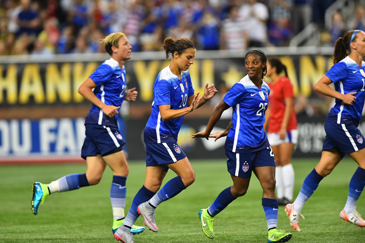 USWNT Continues Victory Tour Against China in Glendale, Ariz.
