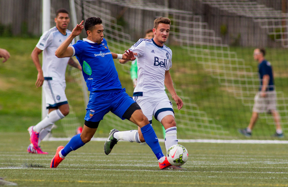 Griffiths Scores as Blues Draw 1-1 in Vancouver