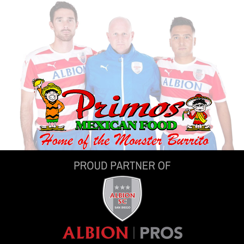 Albion Pros Partners with Primos Mexican Food