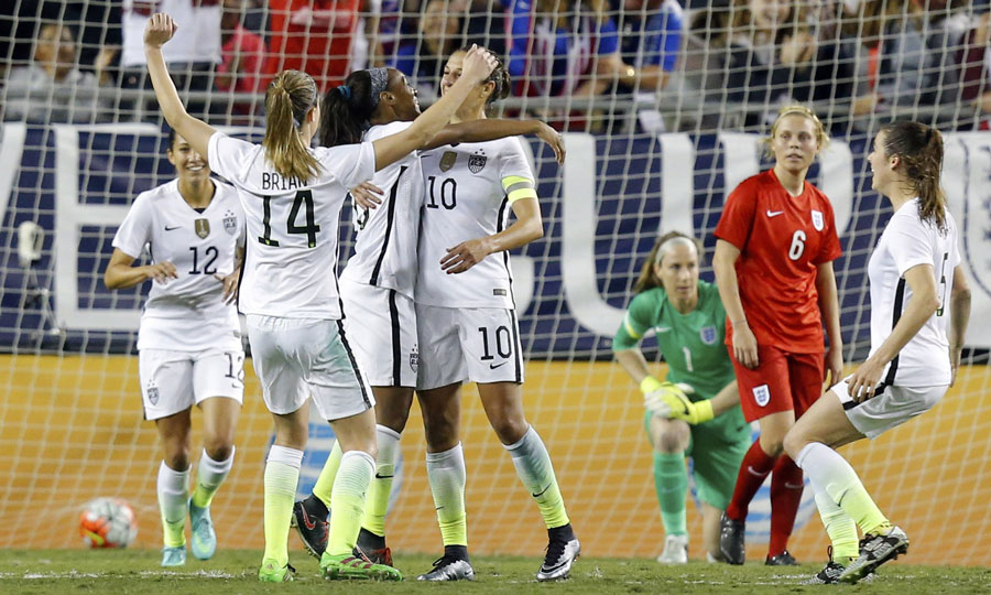 U.S. Women’s National Team Defeat England 1-0