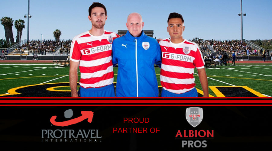 Albion Soccer Club Pros Name Protravel International  San Diego as its Official Travel Agency