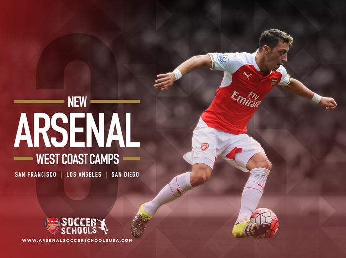 Arsenal Soccer Camps Coming to California