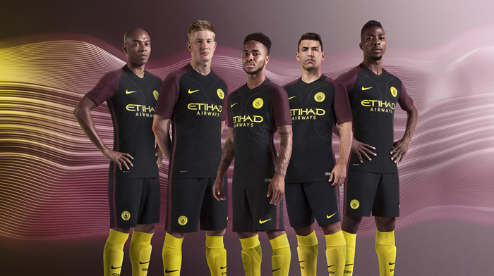 Manchester City Away Kit 16/17 Unveiled