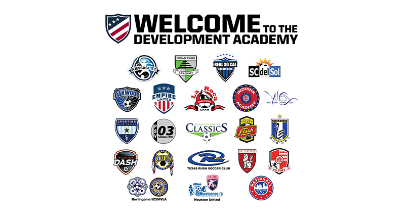 U.S. Soccer Announces Final 22 Clubs For Girls Development Academy