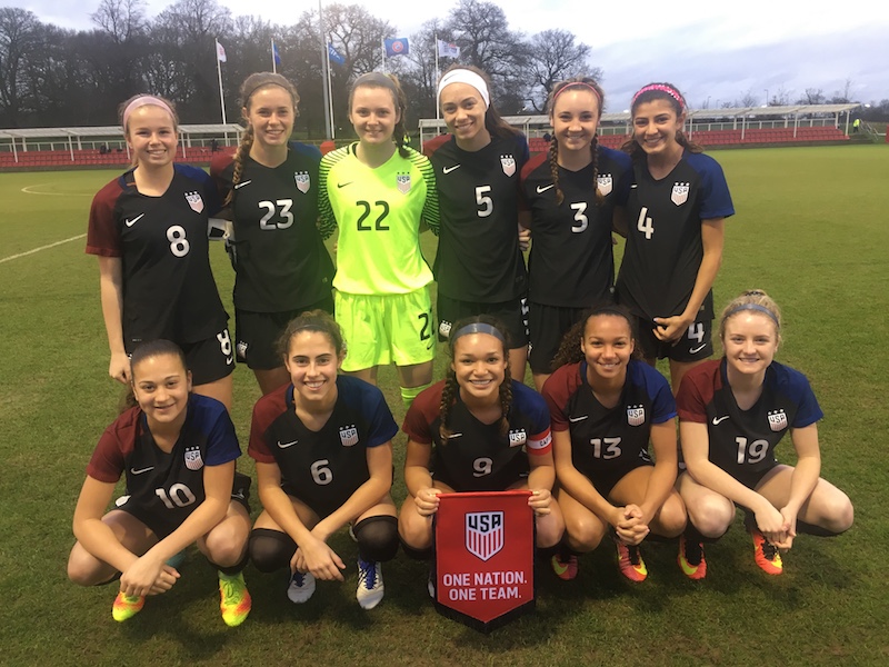 U.S. Youth National Team Update: 7 Cali Natives Called Up To U-14 BNT Camp; U-18 WNT Wins First Two Matches In England