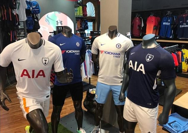 Nike Picks up Chelsea and Spurs for 2017-18 Season