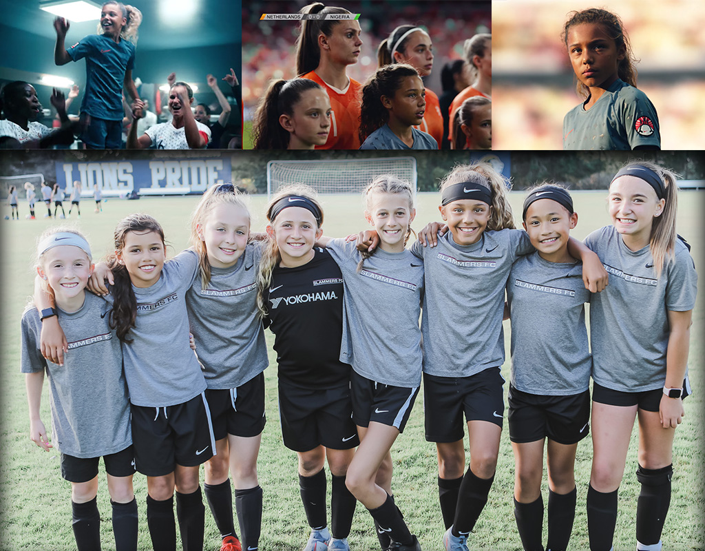 Meet Nike’s newest young star, and her Slammers FC team. #DREAMFURTHER