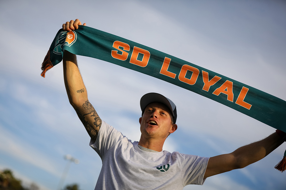 Meet SD Loyal’s Sal Zizzo & Pick Up the First Fan Gear Fri Dec 13 at Soccerloco