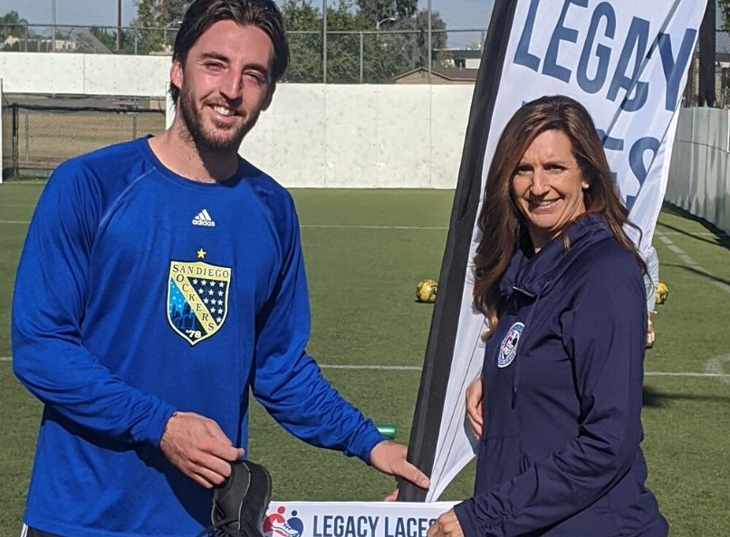 SOCKERS & LEGACY LACES TO HELP KIDS PLAY SPORTS
