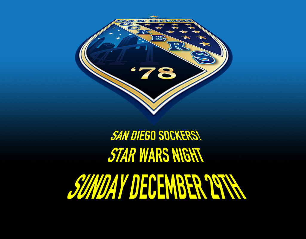 The Force is Strong with the San Diego Sockers