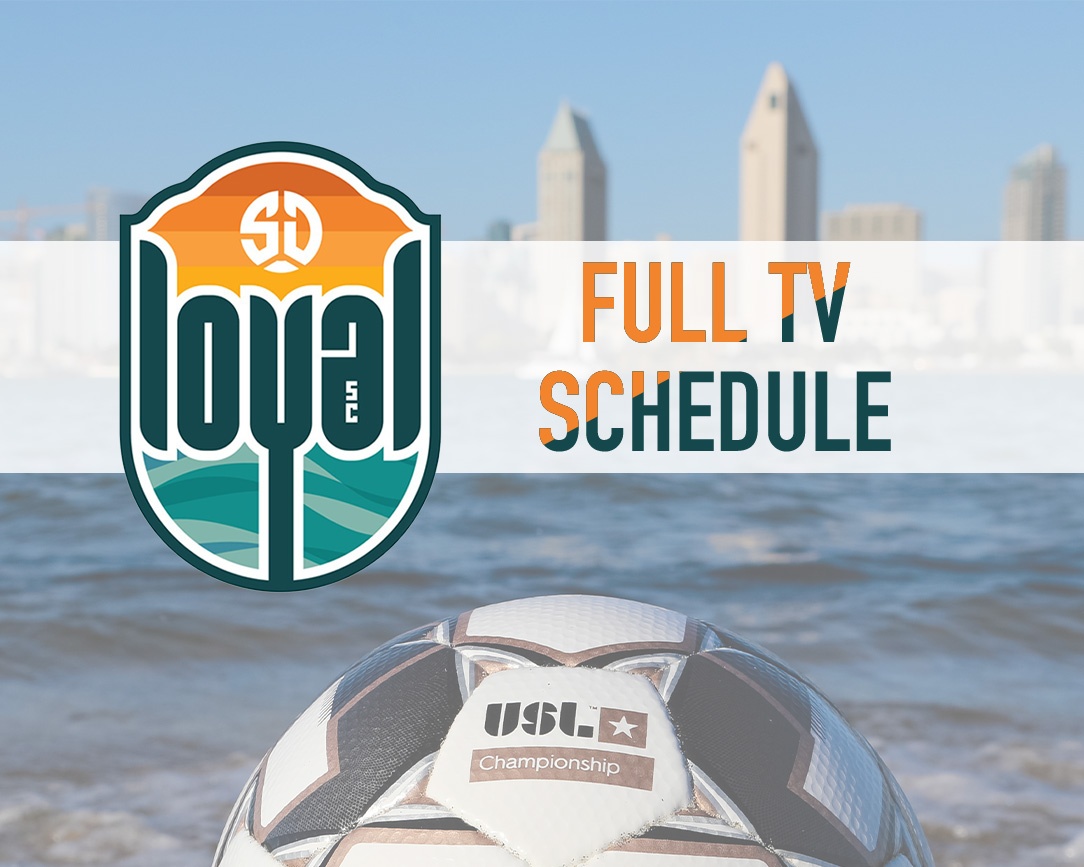 San Diego Loyal SC games to be broadcast locally on the CW. See full TV schedule here
