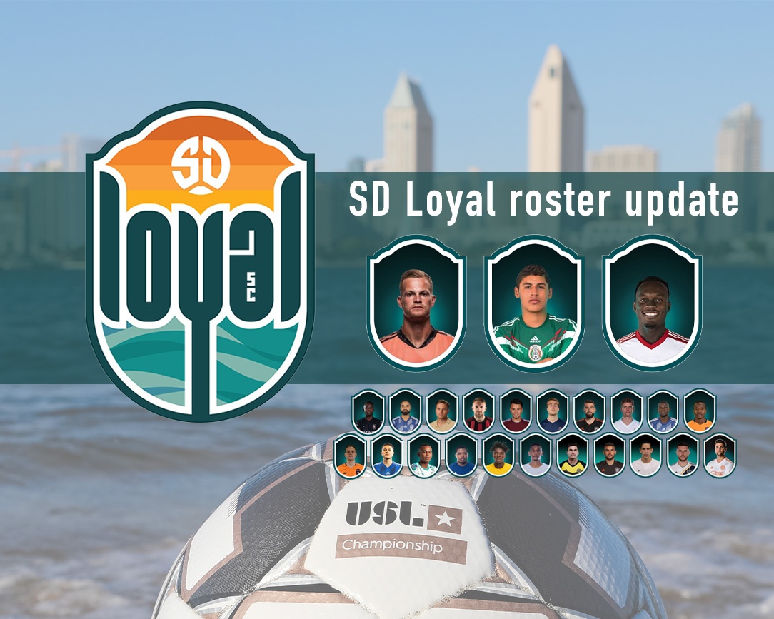 San Diego Loyal SC announces trio of new signings on the eve of the 2020 USL Championship season