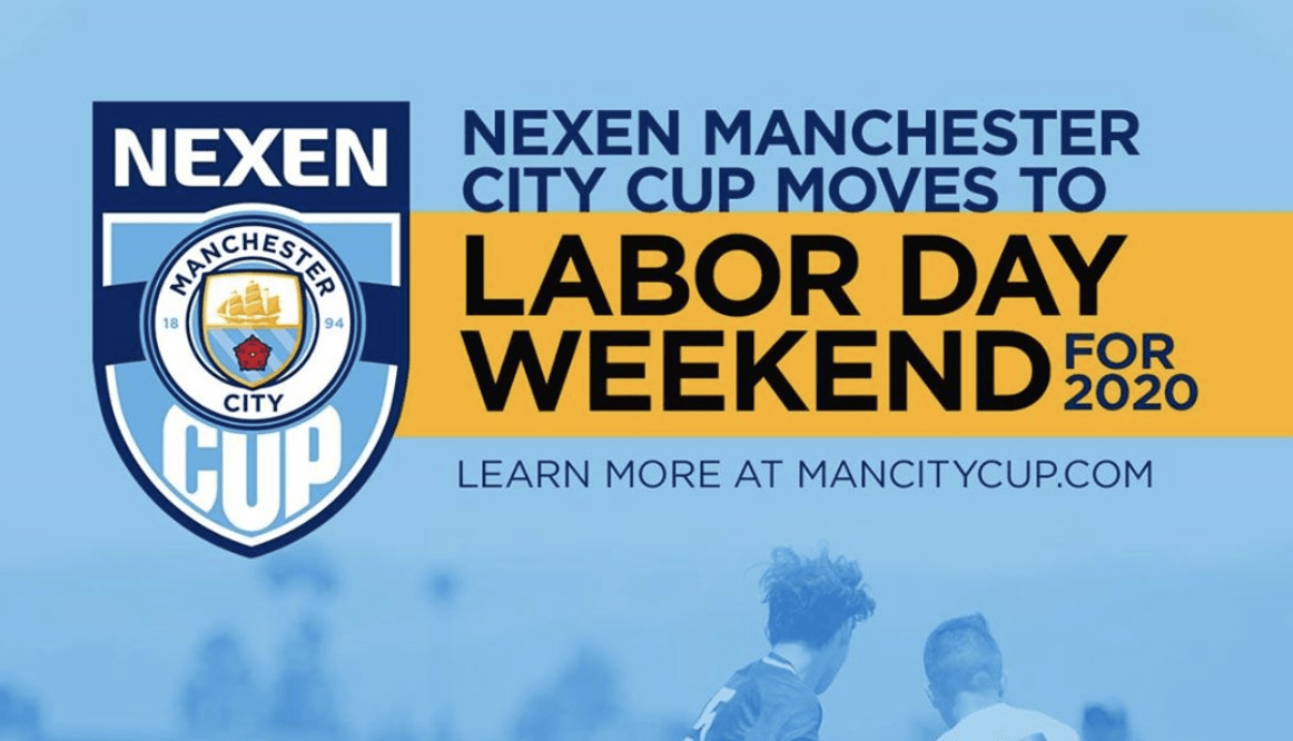 ManCity Cup 2020 moves to Labor Day Weekend