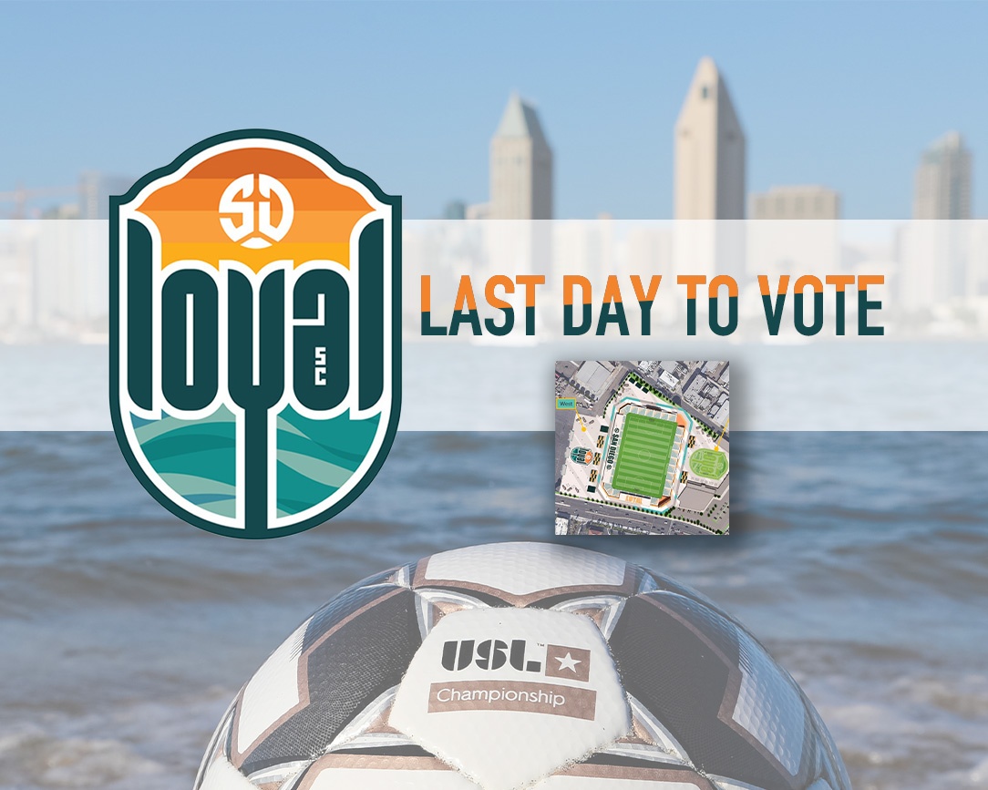 Attention SD Loyal fans: Today is your last day to vote for the stadium project